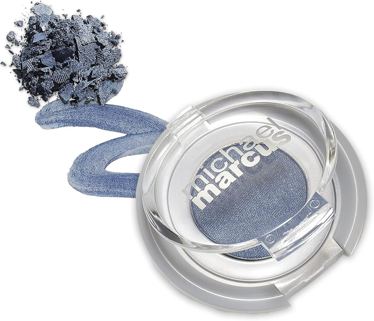 Michael Marcus Cake Eyeliner - Water Activated Dry Pressed Eyeliner - Long-Lasting, Vibrant Color, Smudge Resistant - Cruelty Free Paraben Free (Twilight)