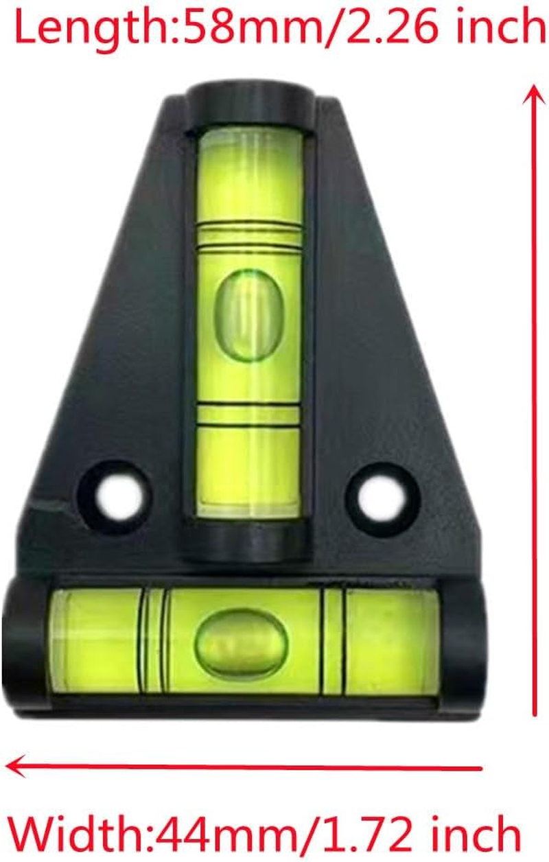 2Pcs Magnetic RV Levelers, with Screws Mounting and Magnetism Dual-Use, RV Parts Accessories Exterior Leveling Stablilization Levelers