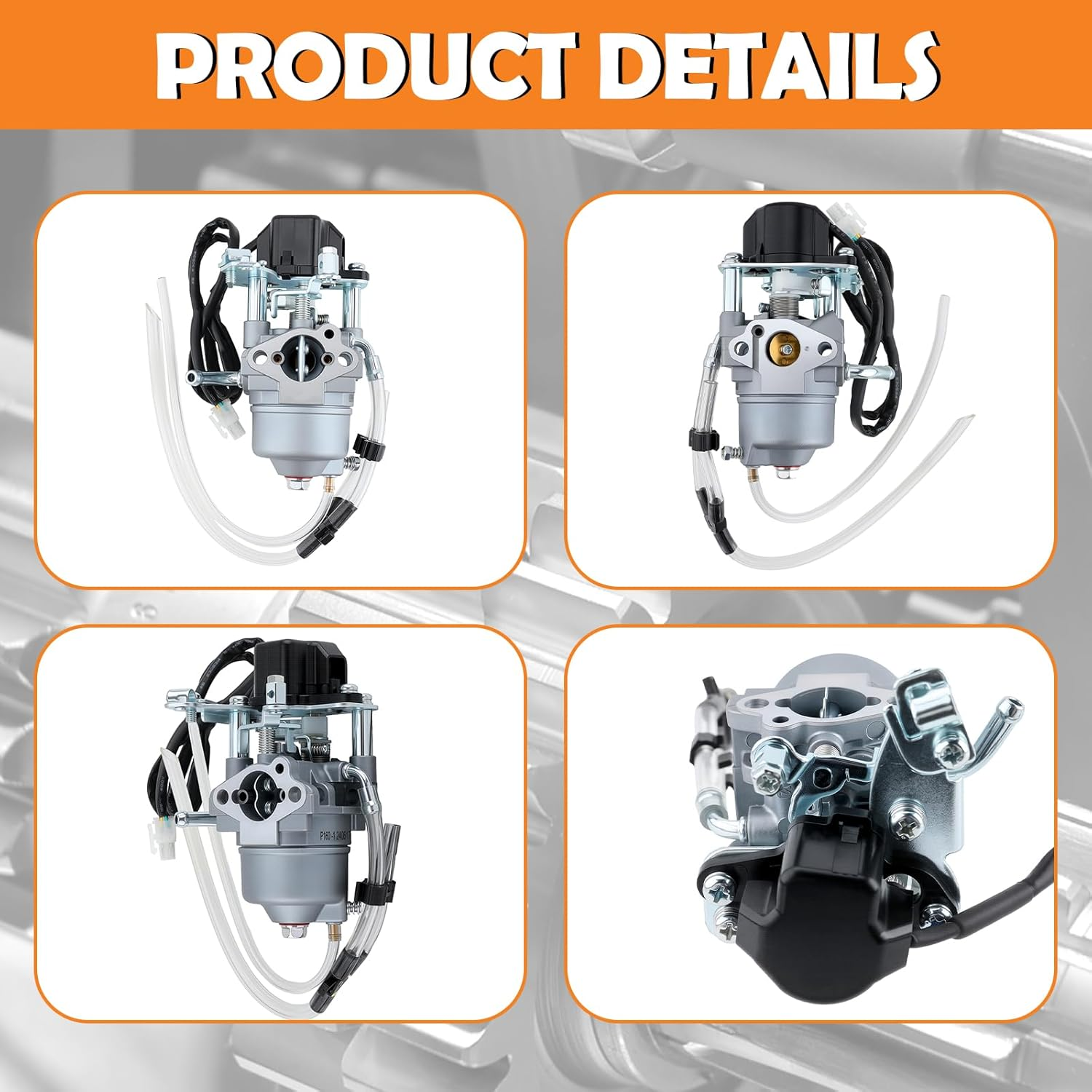 Huayi Carburetor 7DX-E4101-11-00 7DX-E4101-10-00 Compatible with Yamaha EF2000ISC EF2000ISCH EF2000 Engine Generator image number 1