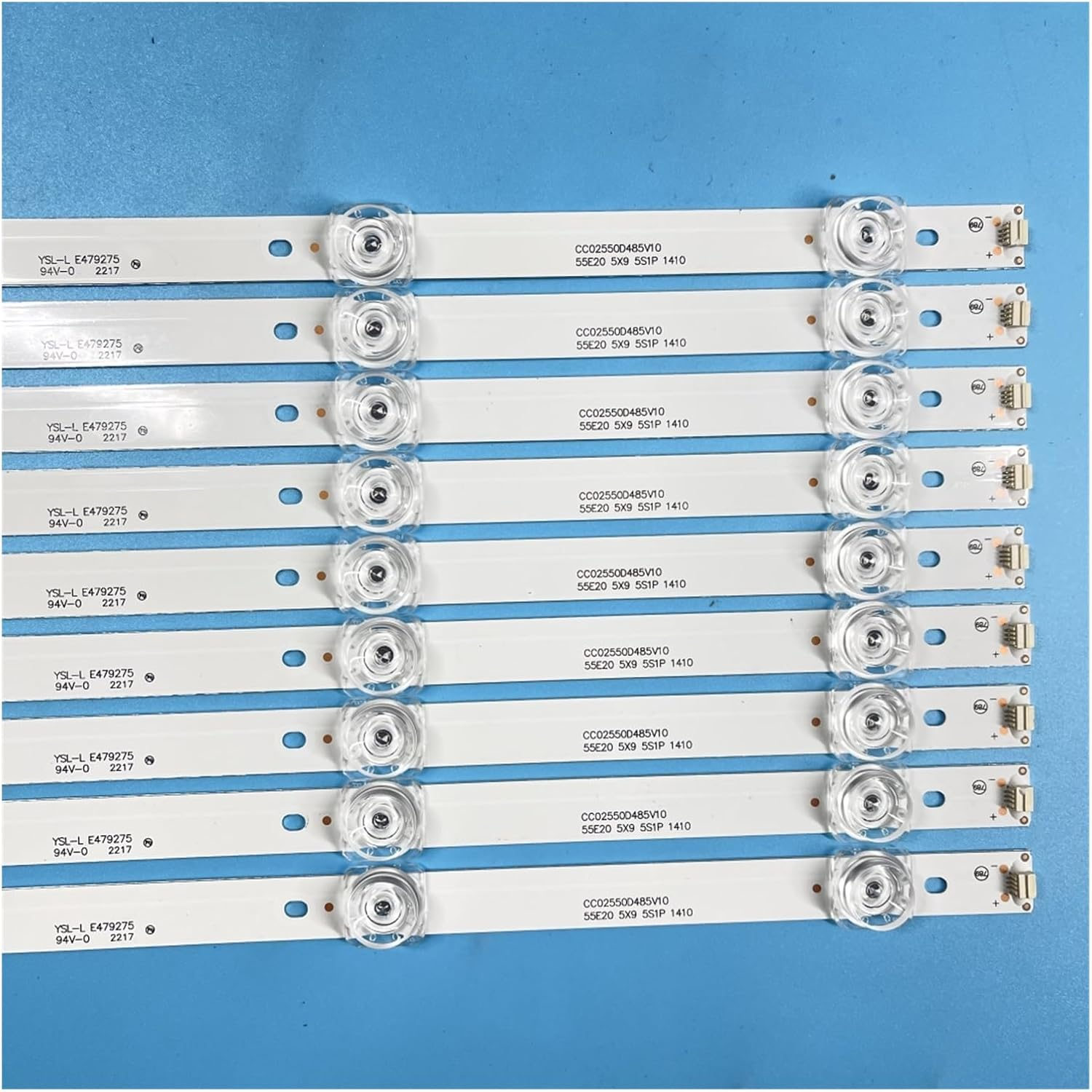 LED TV Backlight CC02550D485V10 55E20 5X9 5S1P 1410 for Bai-Rd QT55I90ID TI5511DLEDDS for Starw-Ind SW-LED55U101BS2S HI 55US131XS image number 3