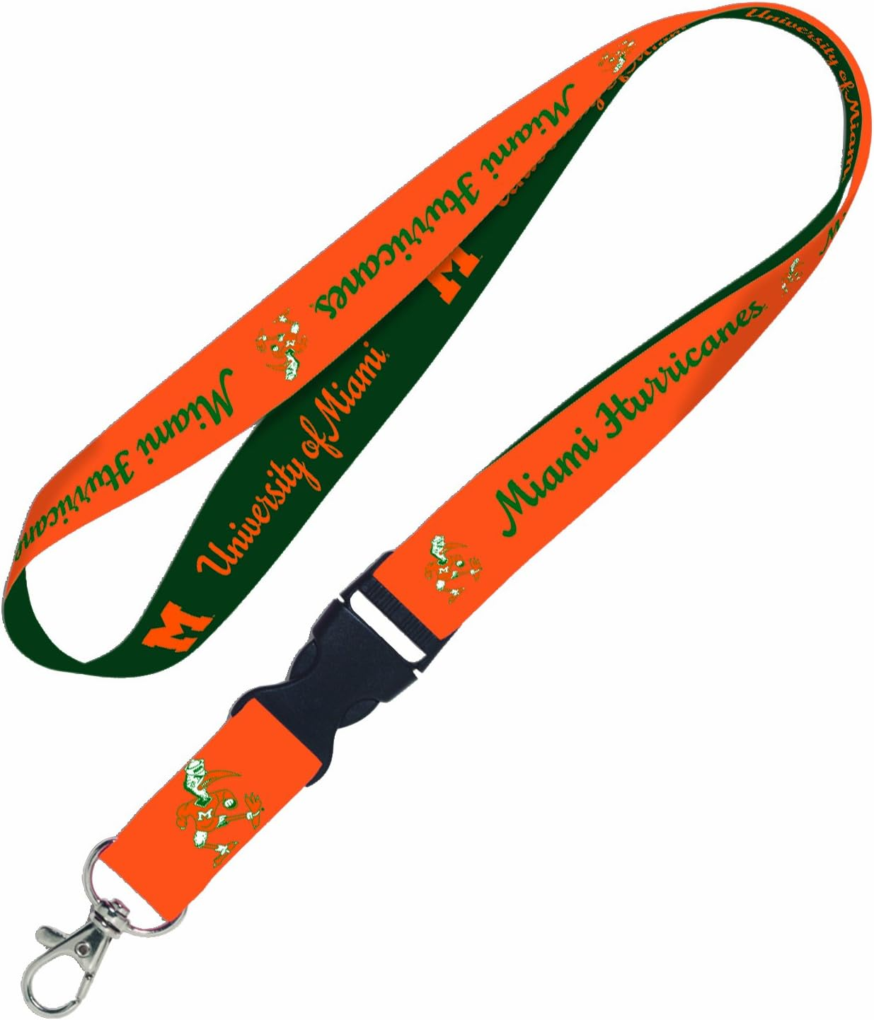 NCAA Unisex-Adult Lanyard with Detachable Buckle