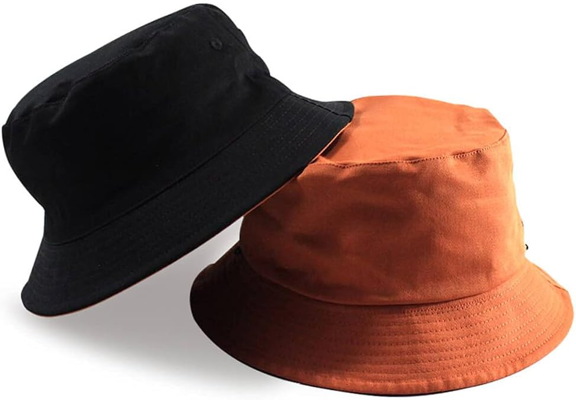 Yizhichu19900502 1Pcs Oversize Bucket Hat Double-Side-Wear Summer Travel Sun Beach Cap L/XL/XXL image number 2
