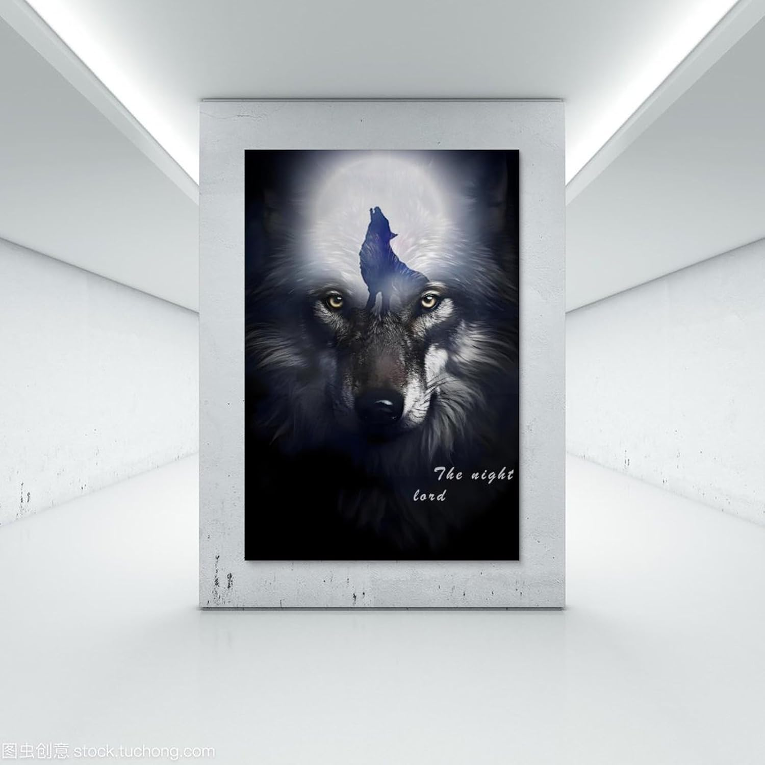 The King of Night Poster Canvas Painting Wall Art Picture Home Decor Print for Bedroom Living Room Dorm Study Bar Office 16X24Inch(40X60Cm) Unframe-Style image number 5