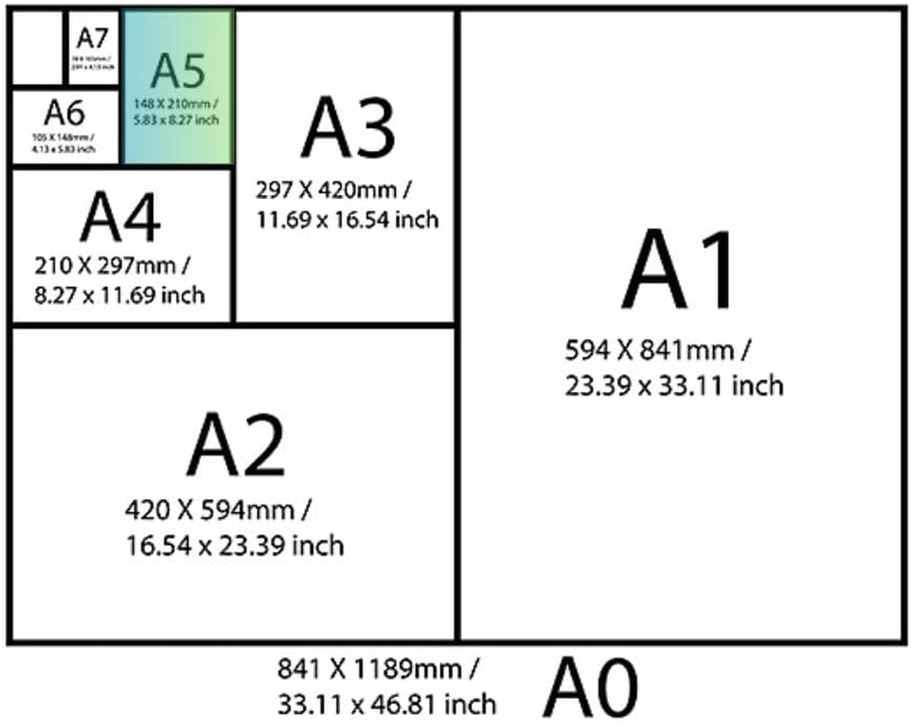 Double a Premium 80 GSM Copy Paper, White, A5 Size (500 Sheet) image number 3