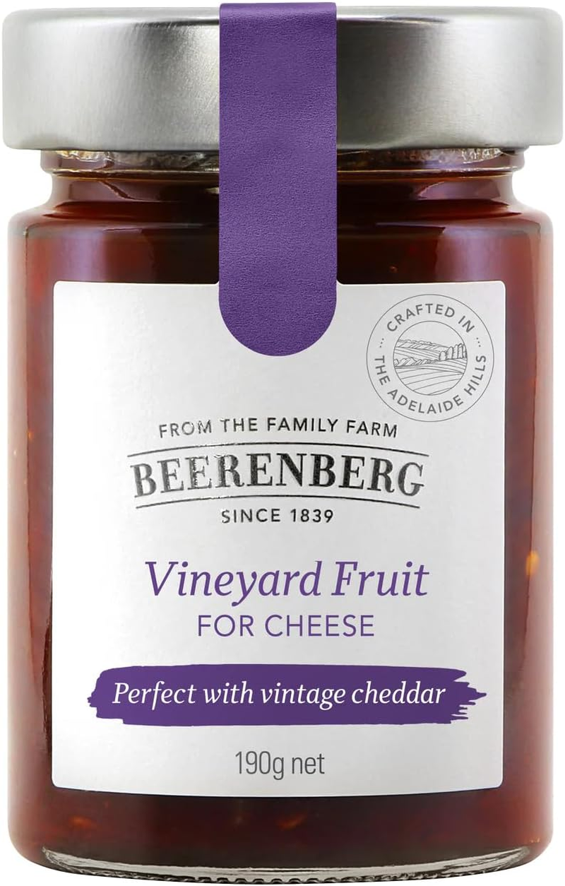 Beerenberg Vine Fruit for Cheddar Cheese 190 G image number 2
