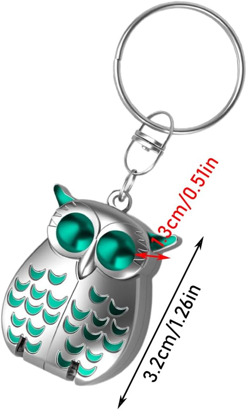 Kids Nail Clippers,Cute Owl Portable Foldable Nail Clippers with File - Professional Manicure & Pedicure Tool for Home, Travel, Salon, Elderly - Green image number 6