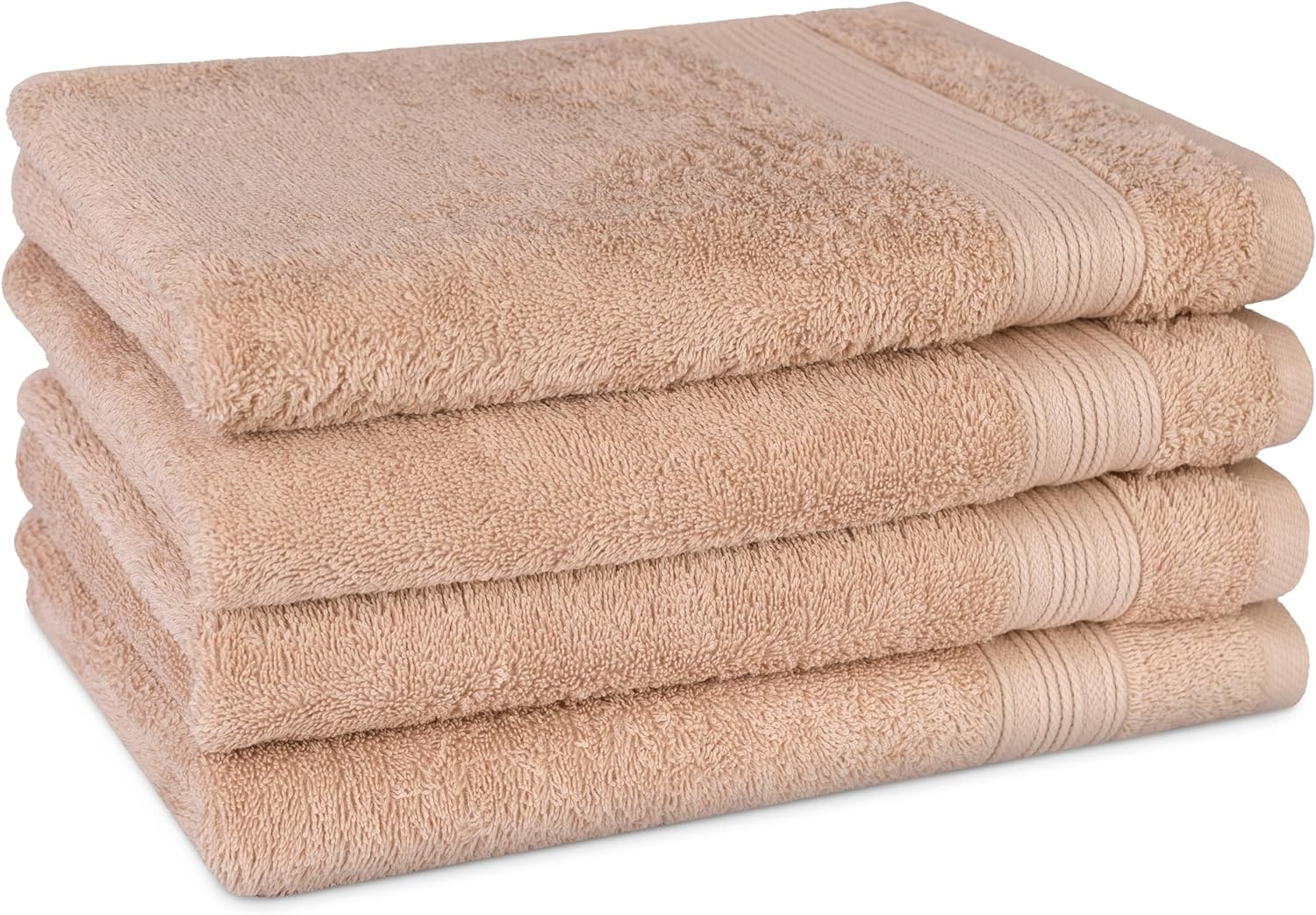Trends Alley Bourgeois Luxury Bath Towel Set (Pack of 6) | 2 Bath Towels, 2 Hand Towels & 2 Washcloths | 100% Combed Cotton (600 GSM) | Ultra-Soft & Absorbent | Quick-Drying & Durable | Earth-Friendly