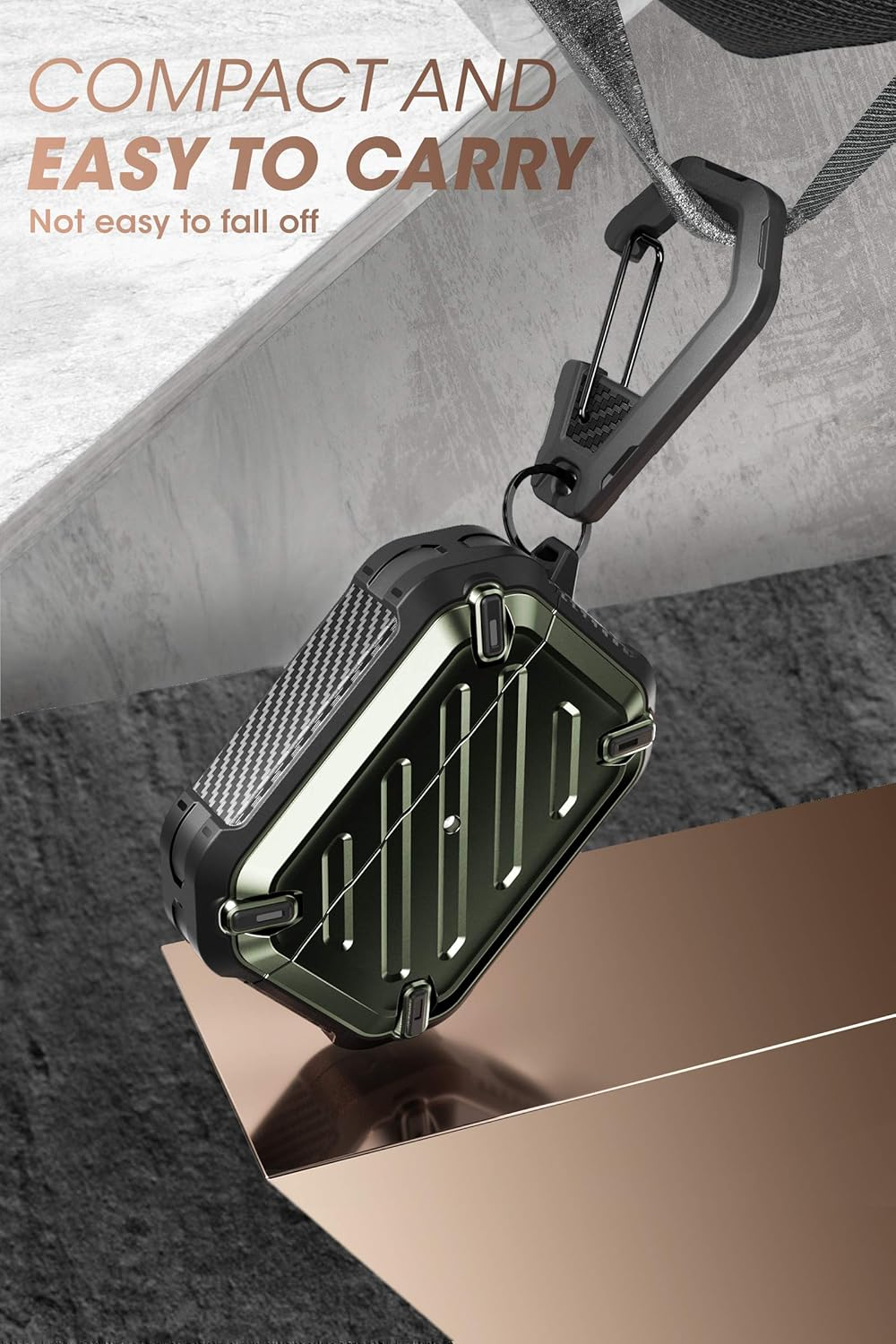 SUPCASE UBPRO CASE for AIRPODS (Darkgreen) image number 5