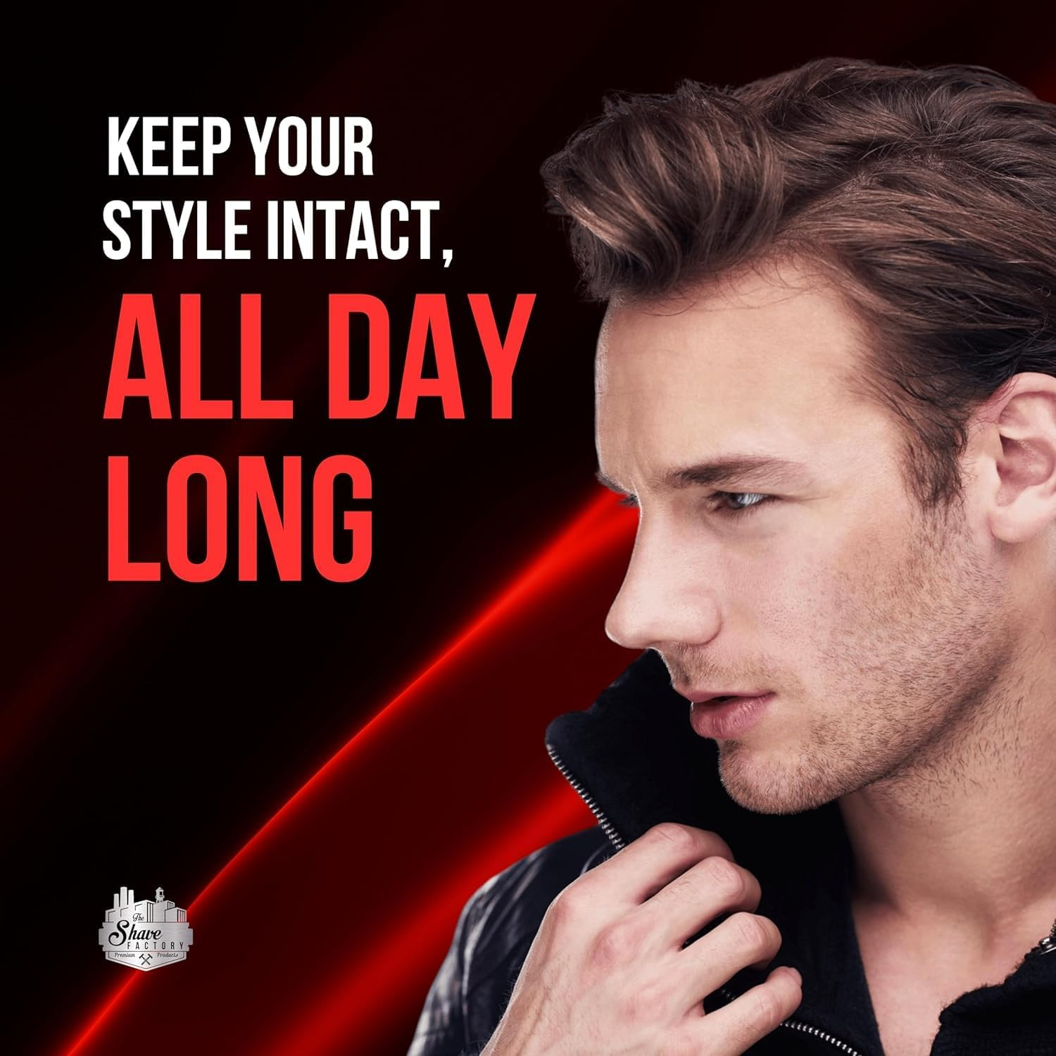 THE SHAVE FACTORY Hair Styling Powder - Sandalwood 30G - Matte Volume & Texture Powder for Men - Strong Hold, Flexible Style, Long Lasting Finish - Professional Hairdressing Product image number 2