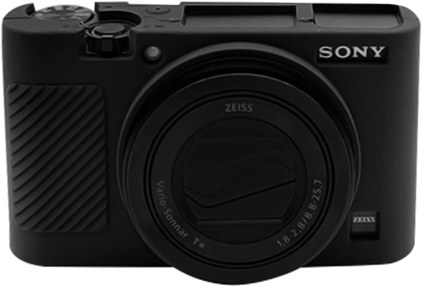 Camera Case for  RX100 VII, Soft Silicone Protective Cover Protector Skin Removable Lens Cover for  DSC-RX100 VII DSC-RX100M7 Digital Camera (Black) image number 2