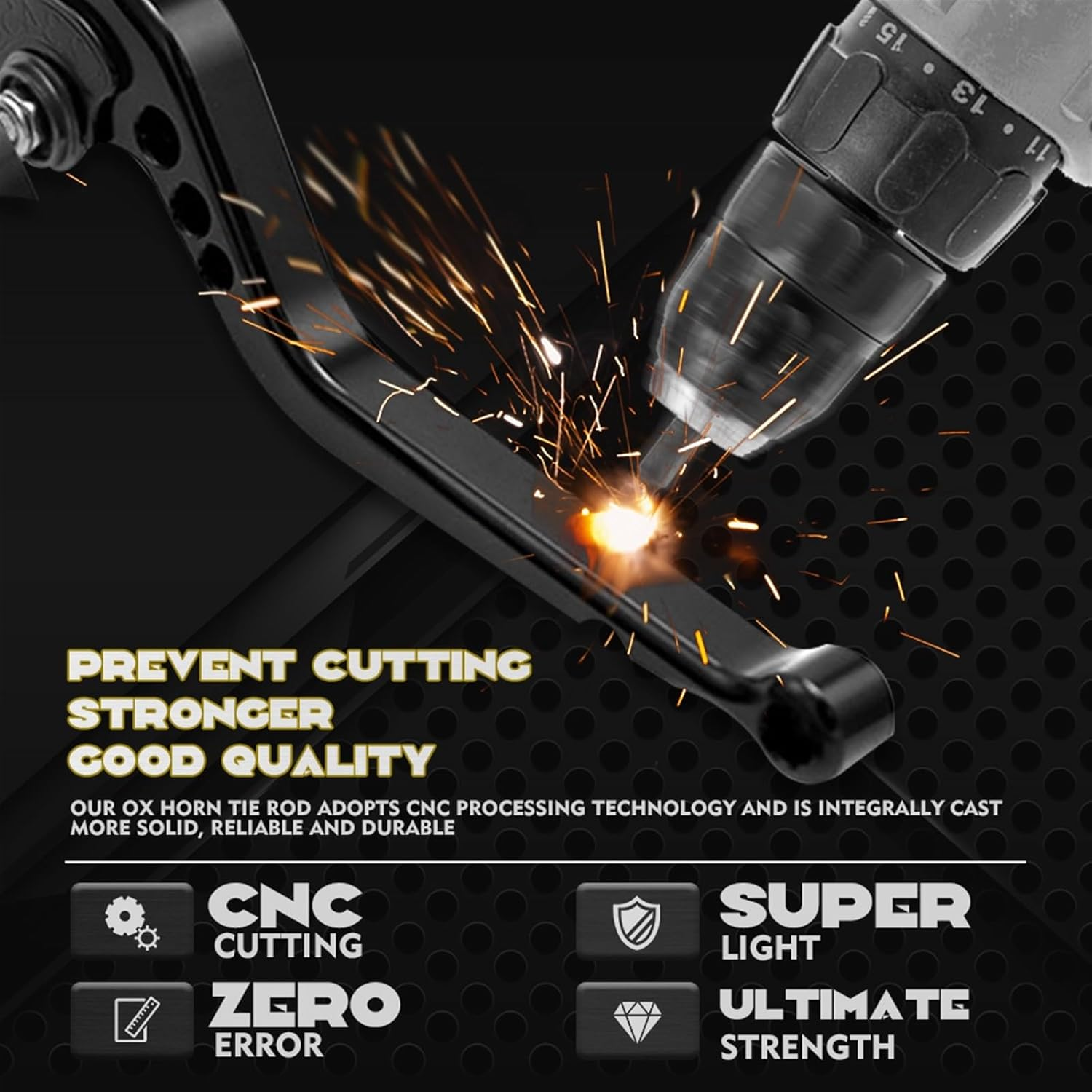 For Yamaha MT-03 MT 03 2015 2023 Motorcycle Accessories Adjustable Clutch Brake Levers Short Long Lever Handles Bar (Color : Long Titanium) - Long Blue image number 5