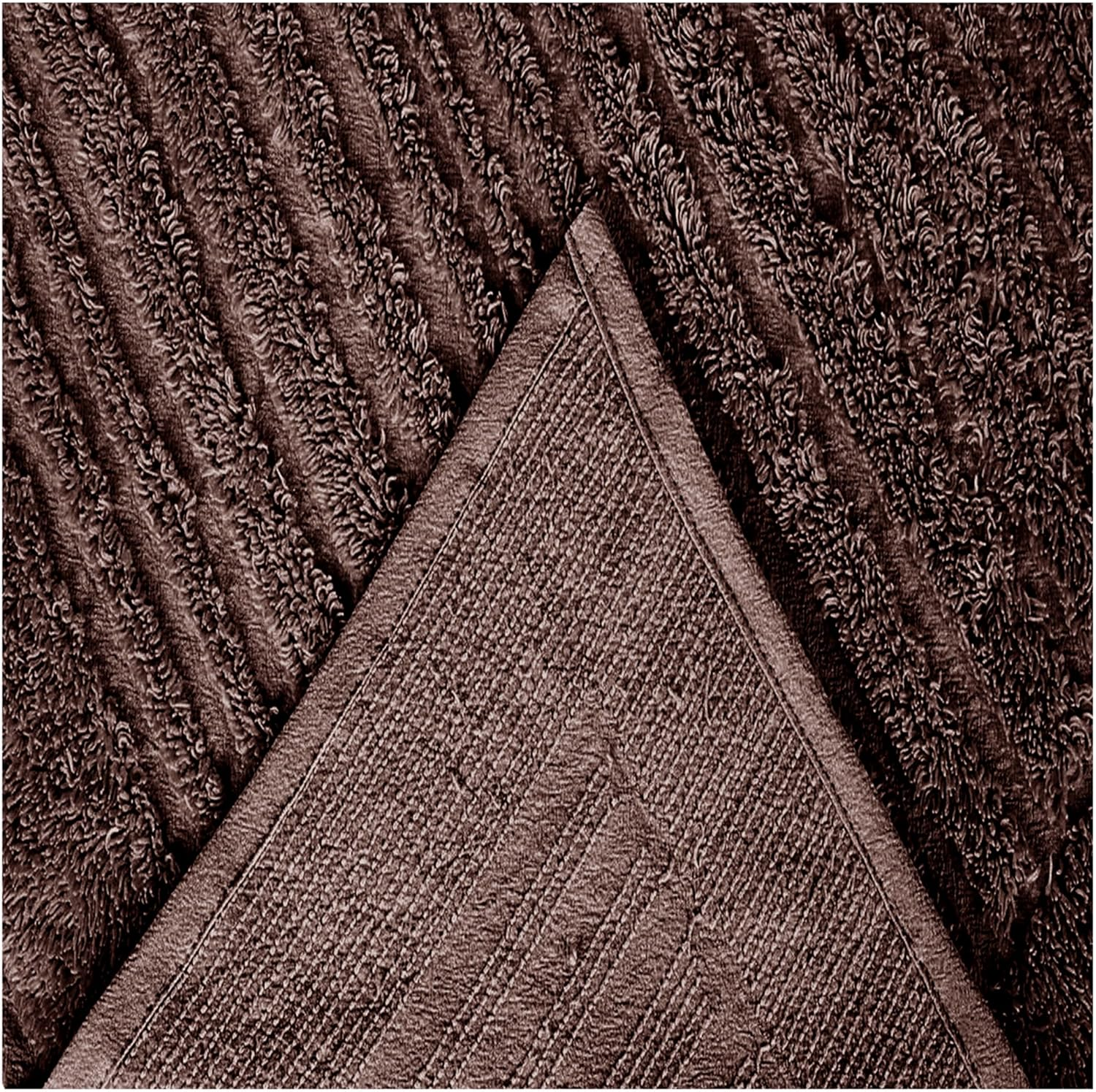 Better Trends Ashton Bedding Set Collection Is Super Soft and Light Weight in Medallion Design 100% Cotton Tufted Machine Washable Tumble Dry, King Bedspread, Chocolate