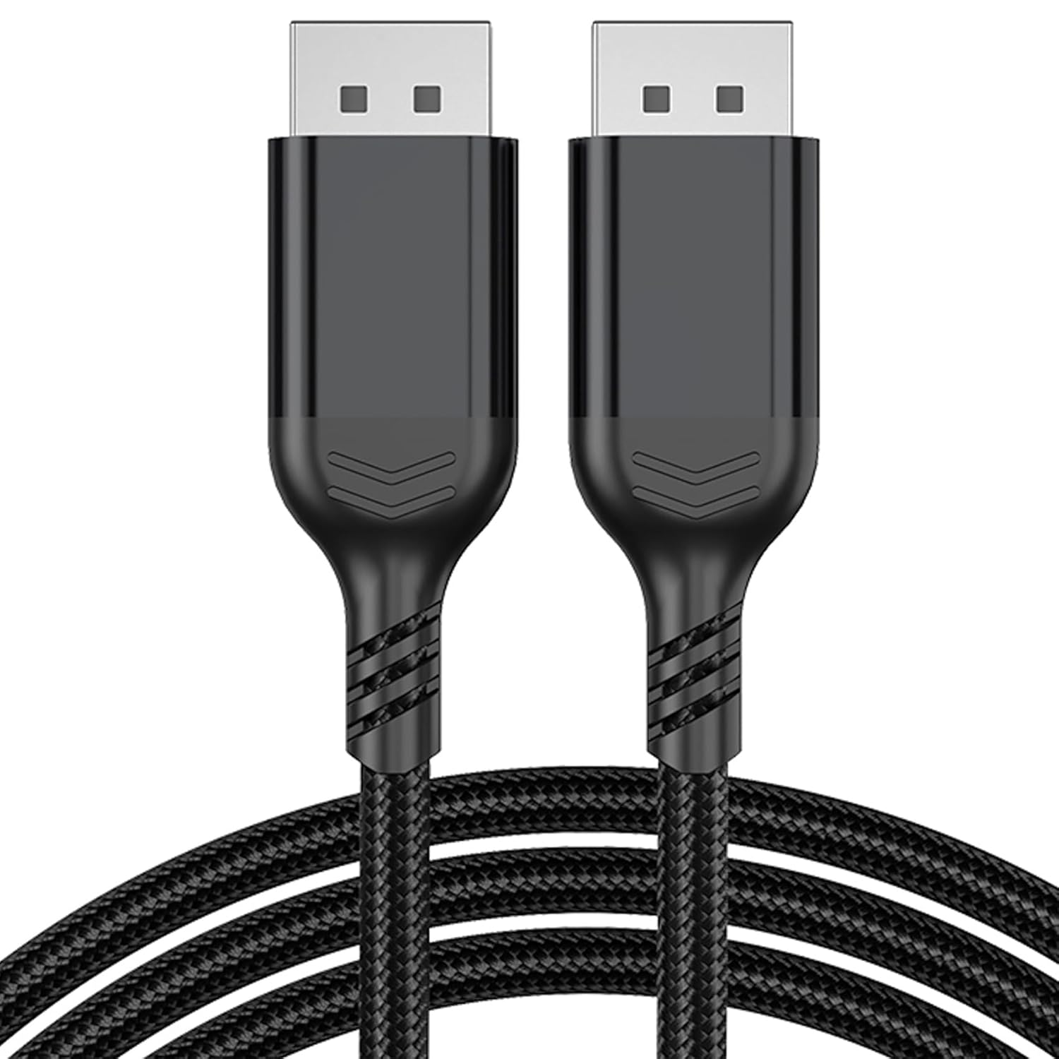 Tunghey Displayport Cable 2.1, 16K Displayport Cable 80Gbps 16K@60Hz, 10K@60Hz, 8K@60Hz HBR3 4K@60Hz/144Hz 5K@60Hz 1080P@240Hz Support Freesync G-Sync HDR10 for Gaming Monitor Graphics Card (1.5M)