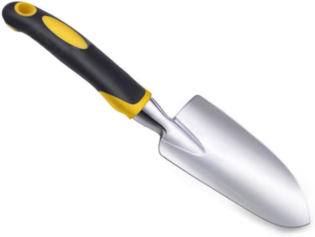 SUPVOX 2Pcs Garden Trowel Gardening Tool Hand Shovel Comfortable Grip for Weeding Transplanting and Digging in Garden Beds Stainless Steel image number 2