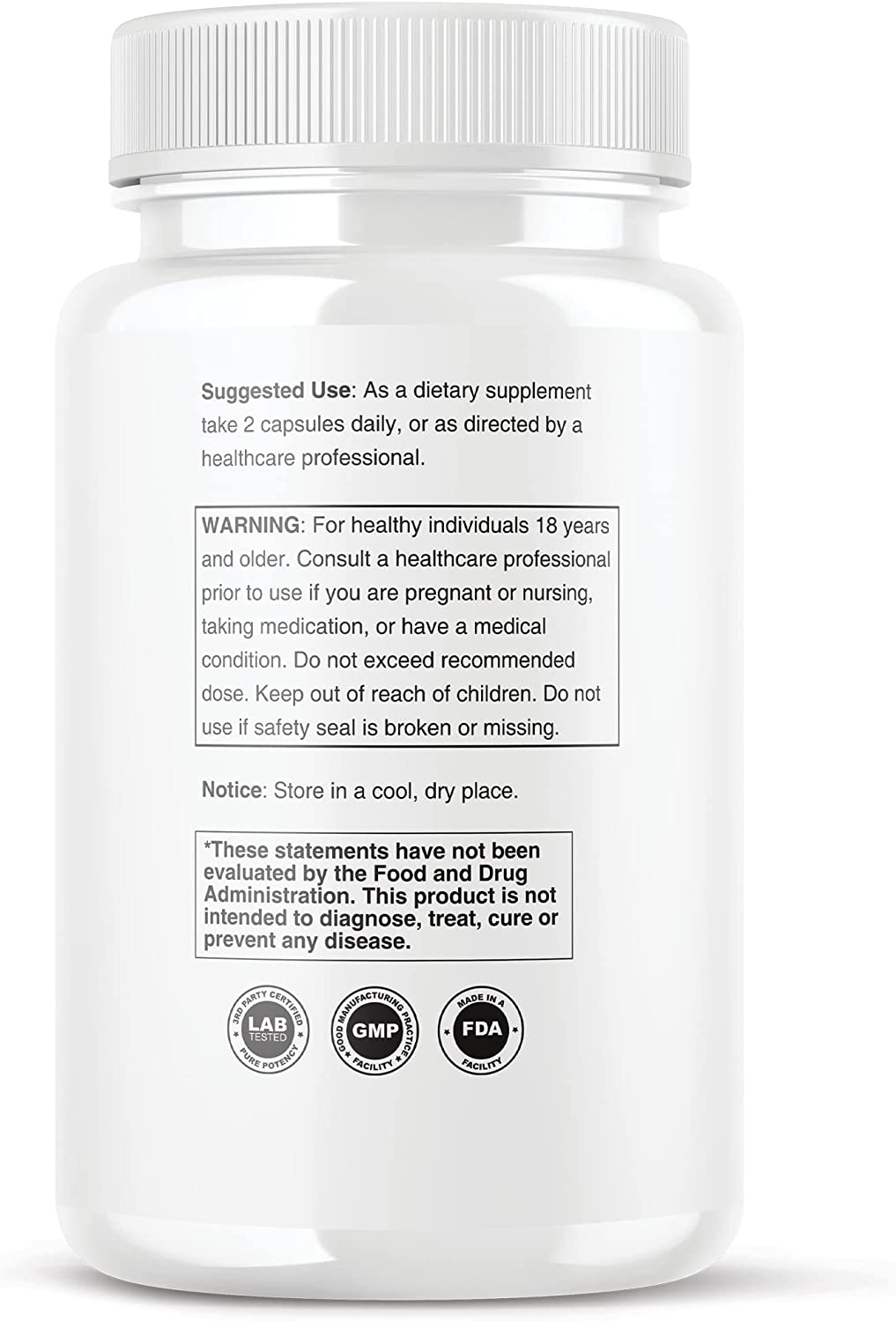 (2 Pack) Zydenafil Pills for Men (120 Capsules) image number 2