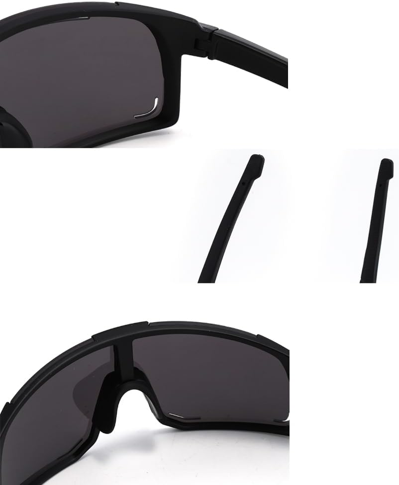 Polarized Sports Sunglasses for Women and Men, UV400 Outdoor Cycling Hiking Fishing Running Driving Goggles image number 5