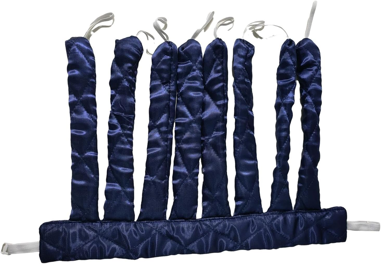 Amagogo Roller Hair Heatless Curling Rod Headband Lightweight Lazy Hair Curler Easy to Use Heatless Curler for Overnight Curls, Dark Blue image number 1