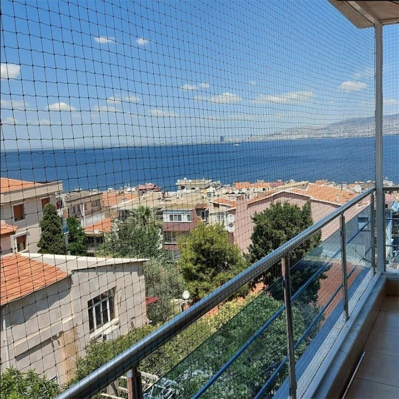 Parain Cat Net for Balcony Window Wire Reinforced Cat Protection Net Robust Protective Net 2 X 3 M image number 4