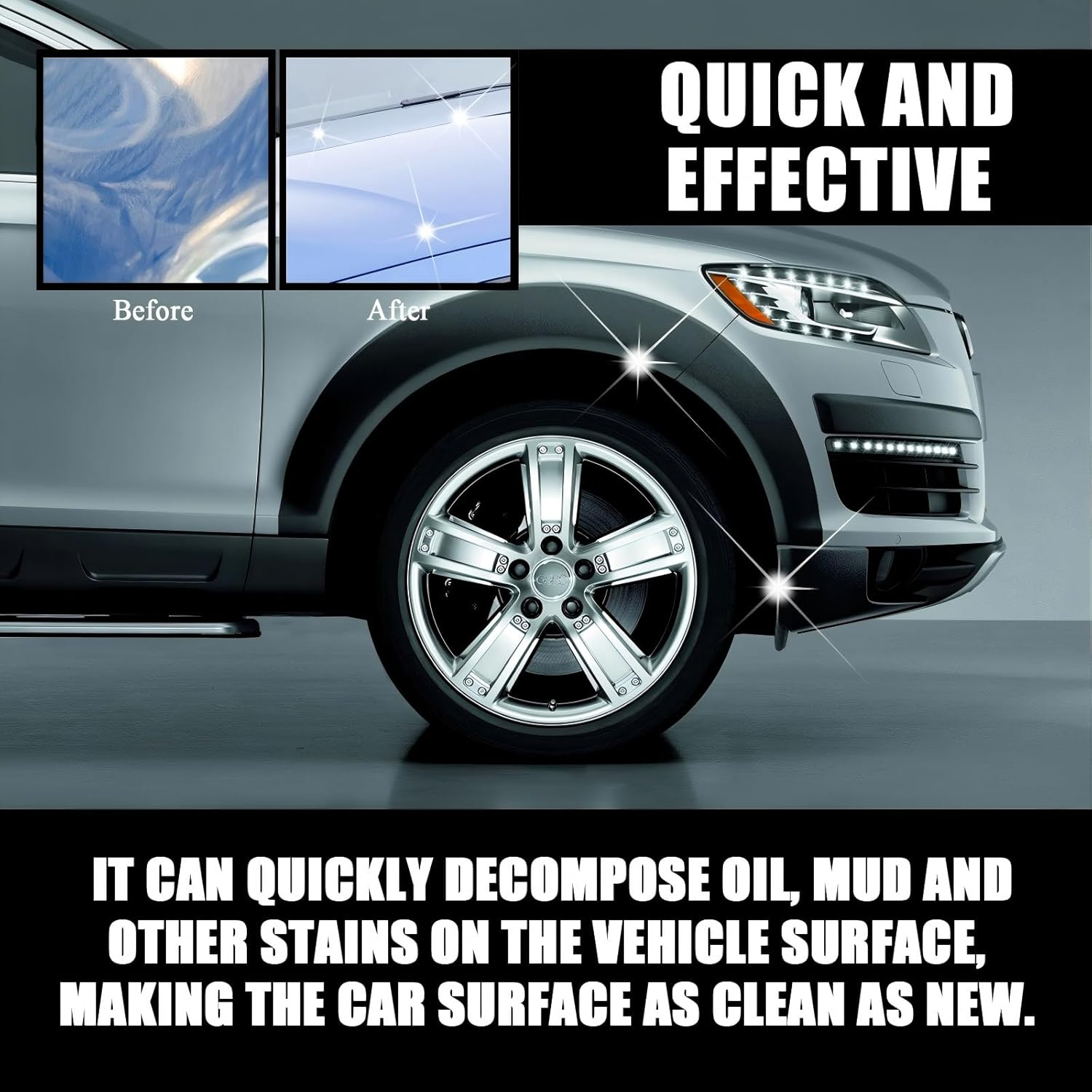 2PCS Nano Car Spray, Car Scratch Remover, 2025 New Paint Coating Agent, Auto Nano Ceramic Coating, Quick Paint Protection, Auto Scratch Repair Paste Polishing Wax, 250Ml image number 4