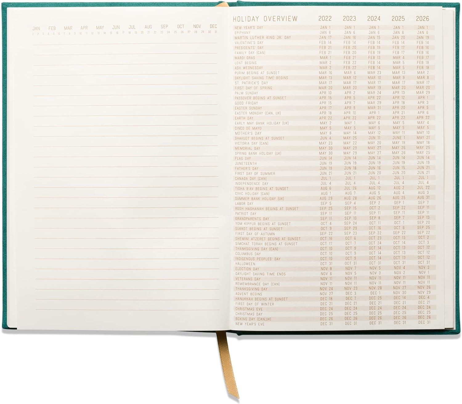 Designworks Ink Suede Cloth Hardcover Journal Notebook with 160 Lined Pages, Ribbon Bookmark, and Storage Pocket for Work, Writing, Journaling - Green Journal with Geometric Linear Box Design (JB58-1011) - Lilac Purple With Gold Letter "Notes" image number 5