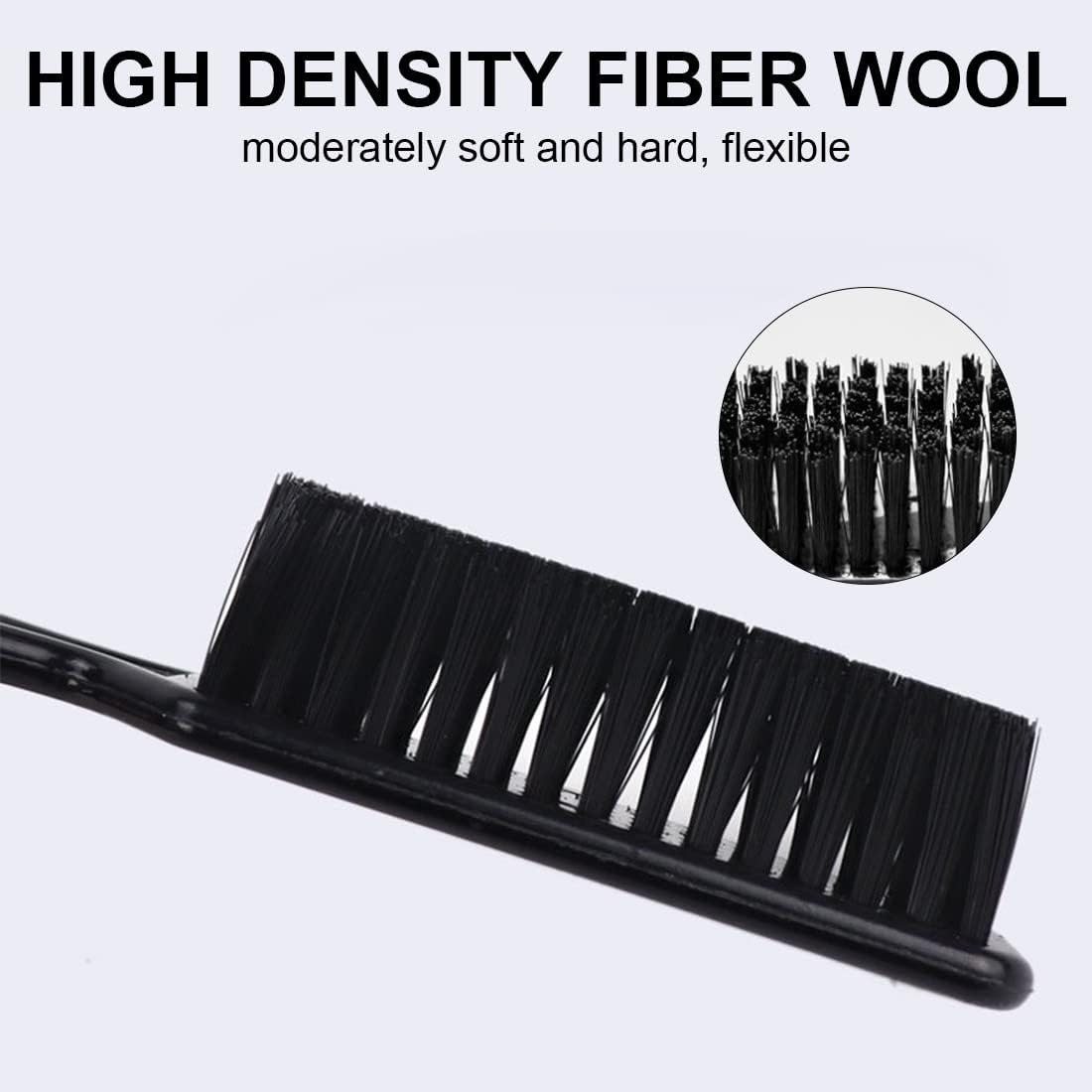 NIANOPKM 2 X Cleaning Brush, Blade Cleaning Brush, Nylon Brush, Nail Brush, Trimmer, Hairdressing Cleaning Brush, Hair Clippers Tool image number 3