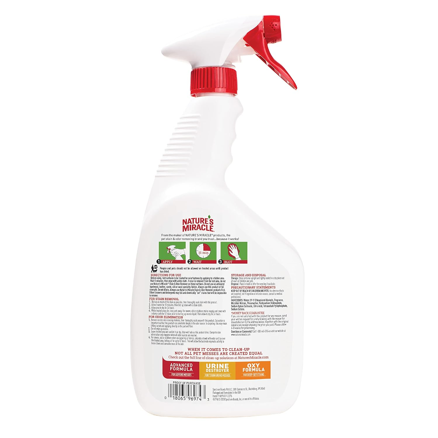 Nature'S Miracle CAT Stain & Odor 946ML image number 1