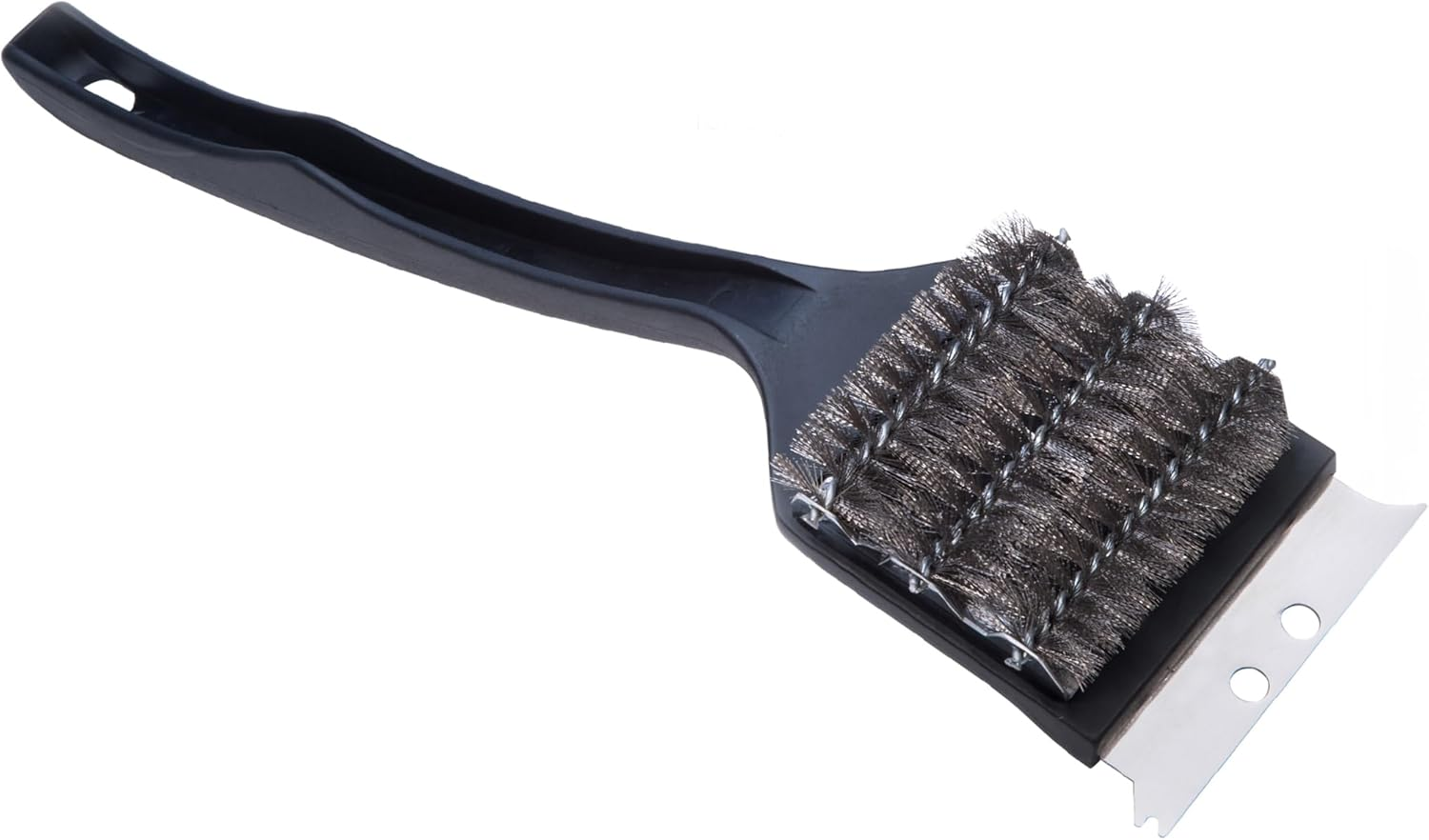 Cuisinart CCB-505 Power Scour Grill Brush, Black - Triple Bristle Grill Cleaning Brush
