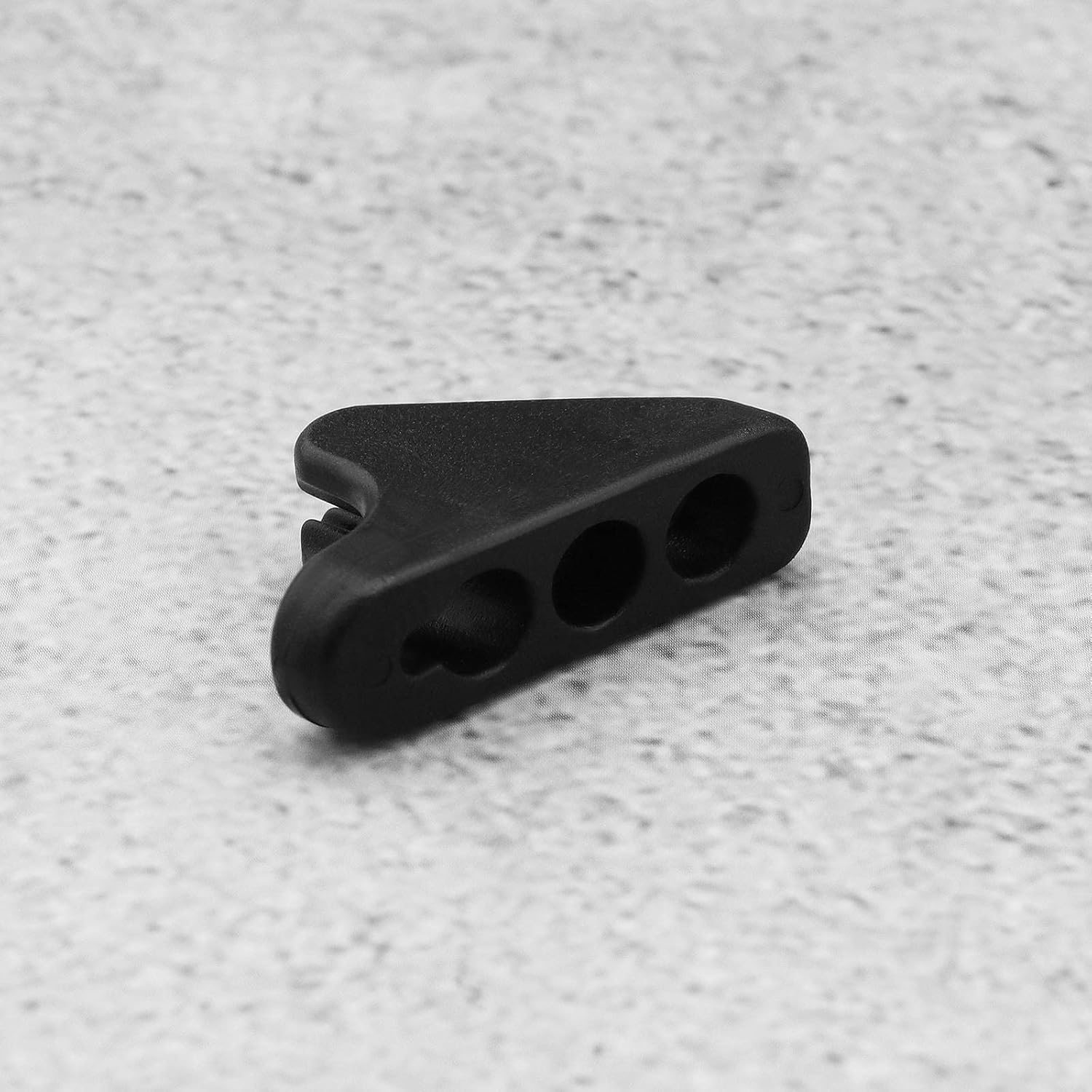 VGOL 20Pcs Rope Tensioner Replacement Wind Rope Buckle Plastic Cord Adjuster Anti-Slip Adjustable Tool for Outdoor Activities Black image number 2