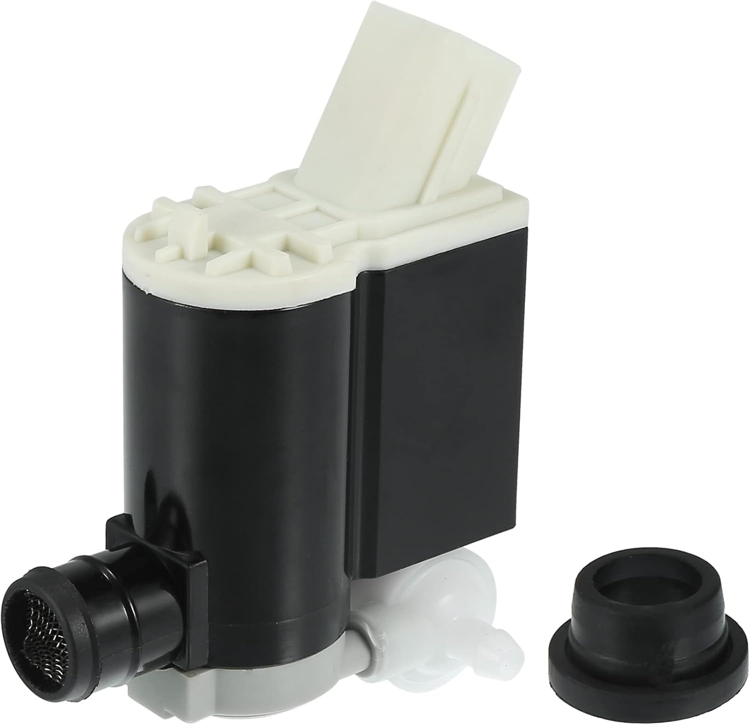 ACROPIX Windshield Washer Motor Pump Fit for Hyundai Veloster Entourage - Pack of 1 Pcs Black image number 4