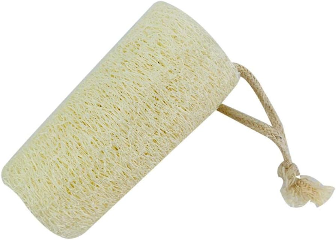 2 Pieces Natural Loofah Bath Shower Sponge Spa Body Scrubber Horniness Remover Bathing Massage Sponge