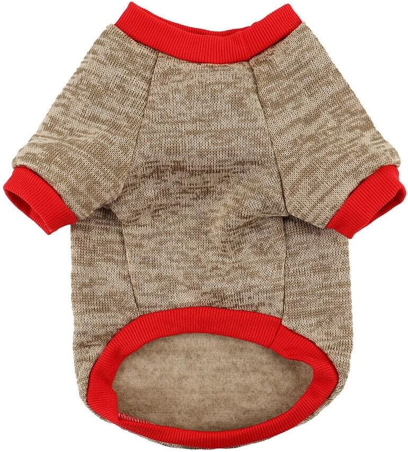 Pet Clothes, Winter Dog Sweater I Love My Mom/Dad Dog Sweatshirt Outfit Warm Dog Costume for Puppy Small Dogs (Mommy, S) image number 3