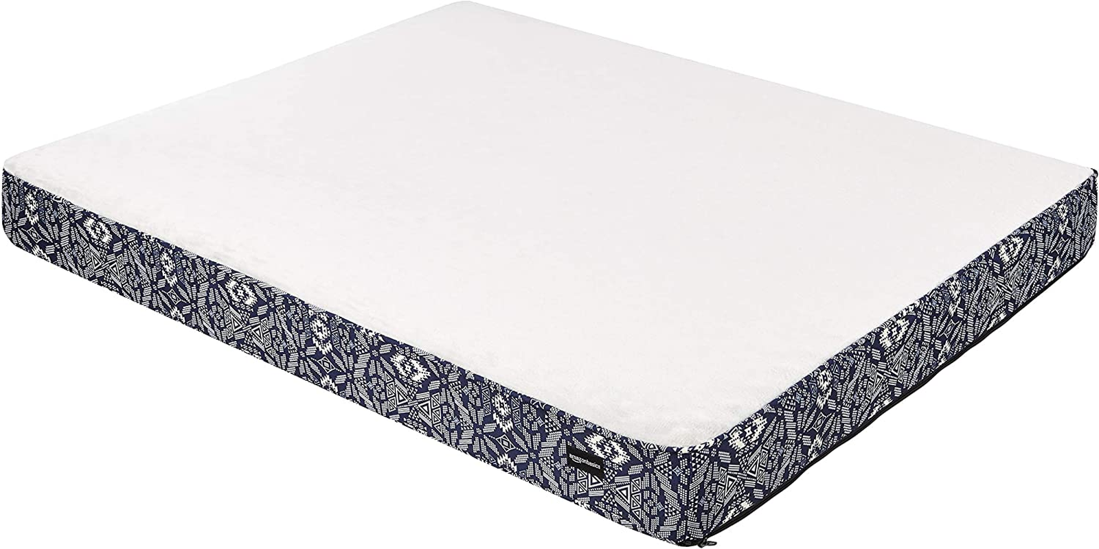 Amazon Basics Foam Pet Bed for Cats or Dogs - X-Large, Blue image number 6