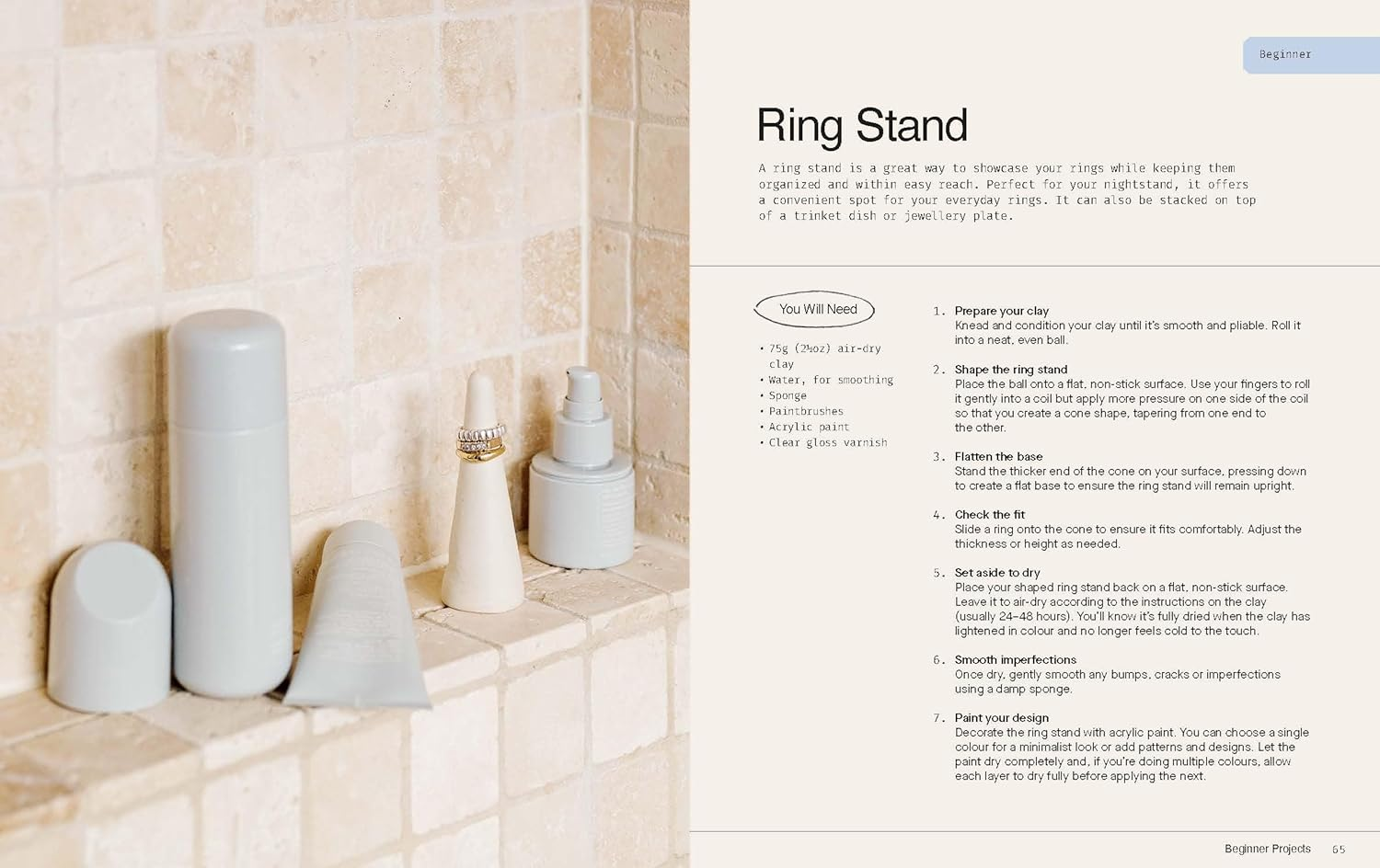 Clay Your Way: over 20 Simple Projects to Make with Air-Dry Clay image number 6