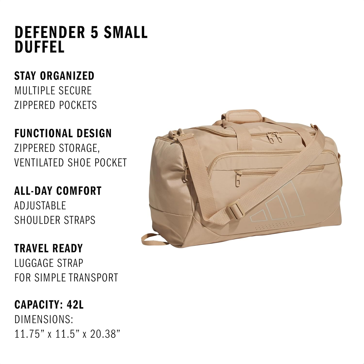 Adidas Defender 5 Large Duffel Bag