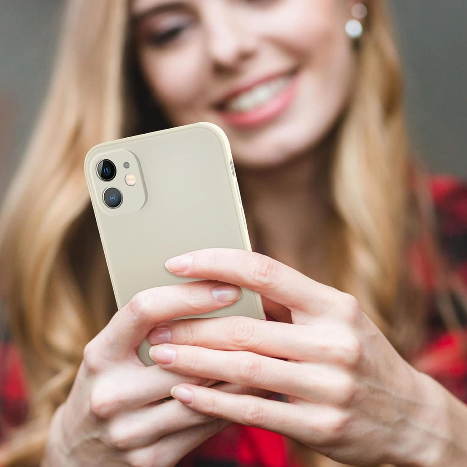 Silicone Case for Iphone 11 Case (2019) 6.1-Inch, Silky-Soft Touch Gel Rubber Cover, Full Protective Case, Shockproof Anti-Scratch Case Cover - Clear image number 2