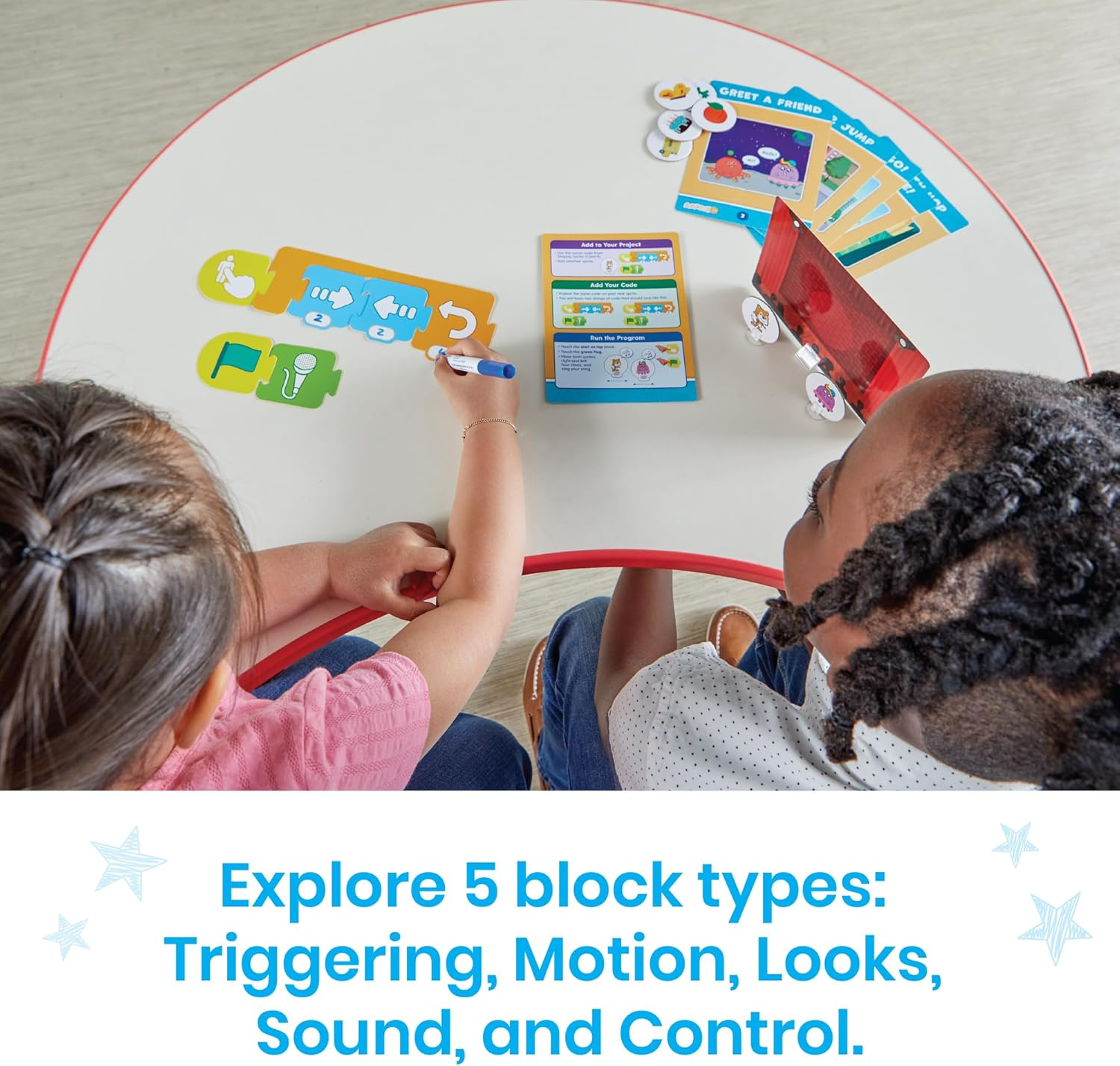 Hand2Mind Block-Based Coding Student Activity Set for Scratchjr image number 4