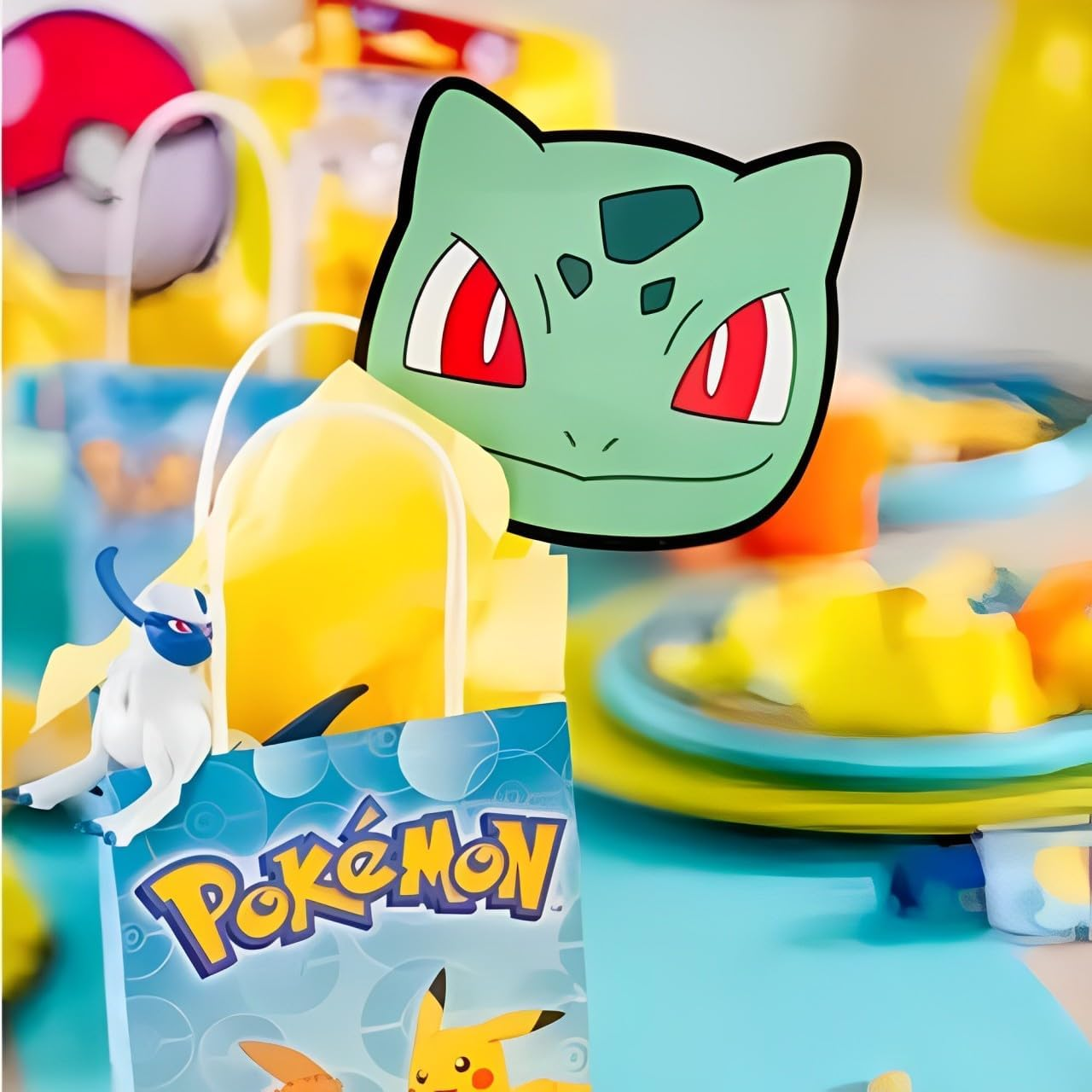 Amscan Pokemon Classic Scene Setter with Props (Pack of 16)