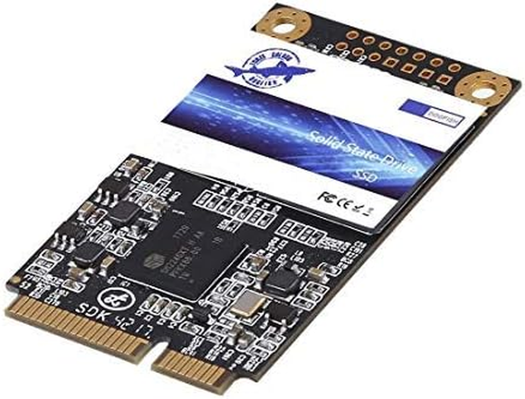 Dogfish Msata 60GB Internal Solid State Drive Mini Sata SSD Disk (MSATA 64GB) image number 1