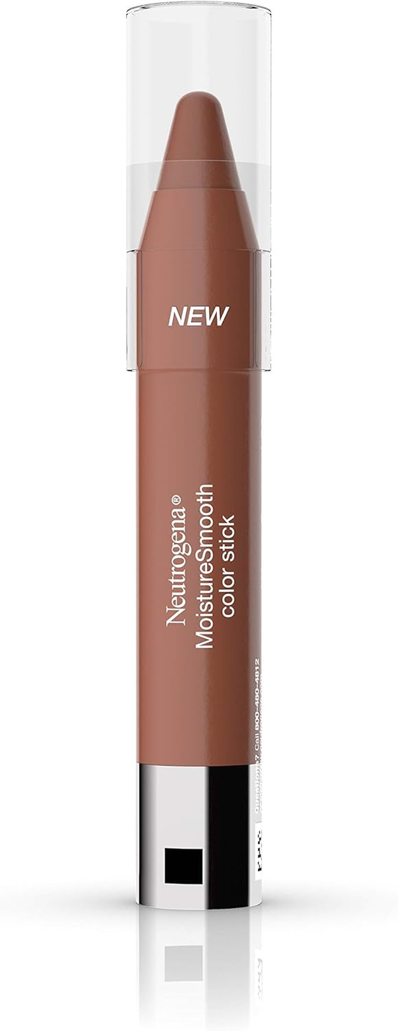 Neutrogena Moisturesmooth Color Lip Stick, 180 Deep Plum, 36 Count - Warm Caramel, 0.011 Ounce