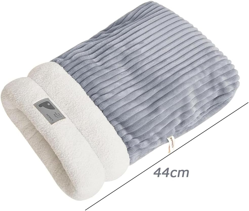 Cat Sleeping Bag Bed, Washable Dog Snuggery, Breathable Semi-Enclosed Cat & Dog Bed, Comfortable Pet Snuggle Sack, Warm Cat Sleeping Beds for Indoor Cats image number 4