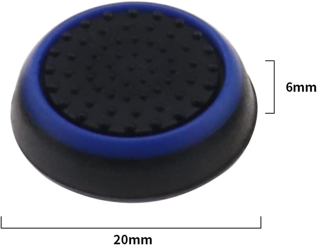 Ecsing 20Pcs Joystick Cap Replacement Compatible with PS4/PS5 Thumbstick Caps Controller Sticks Cover Joystick Protection Attachments image number 1
