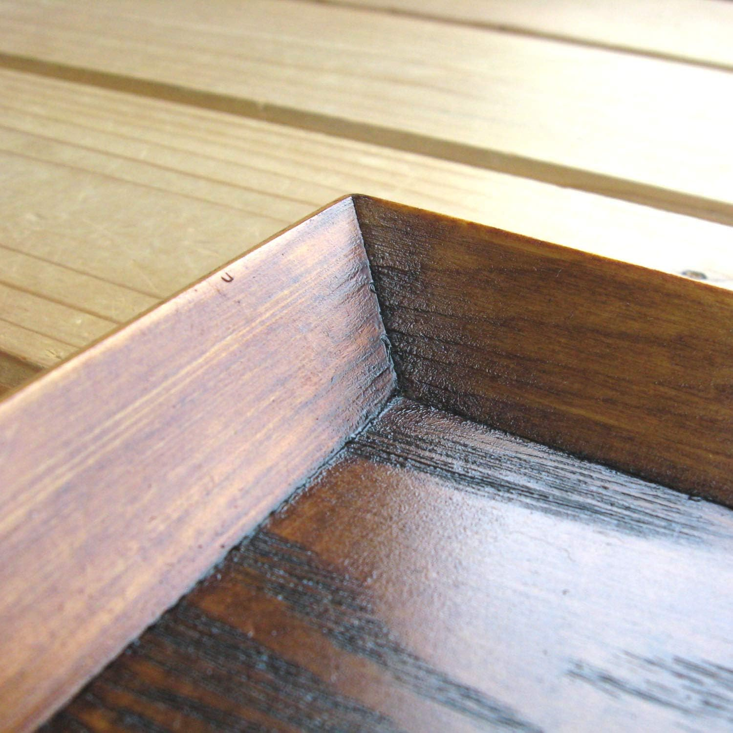 Nagao WK506 Wooden Obon Tray, 15.7 X 11.8 X 0.9 Inches (40 X 30 X 2.4 Cm), Lacquer image number 3