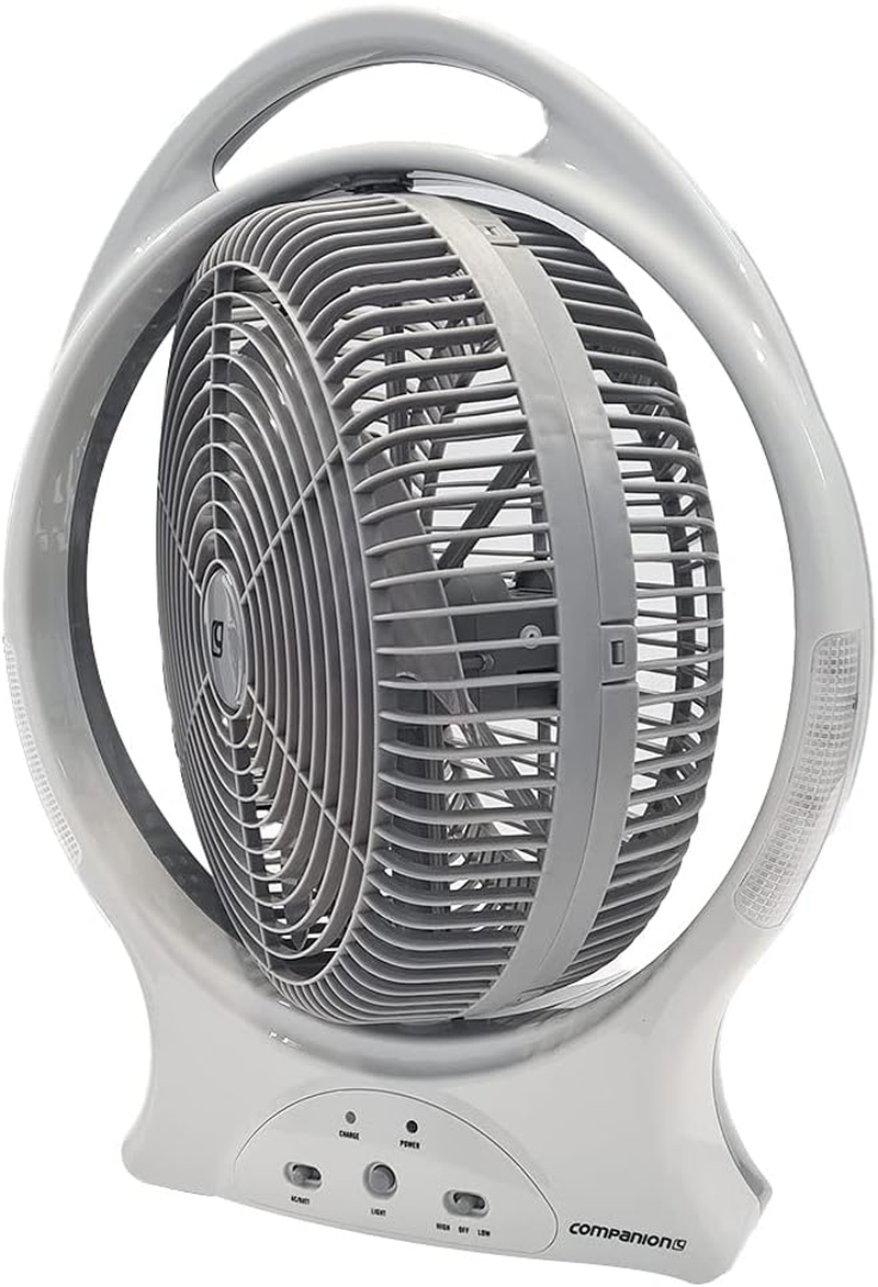 Companion Aerobreeze Lithium Powered Fan, 30 Cm Size