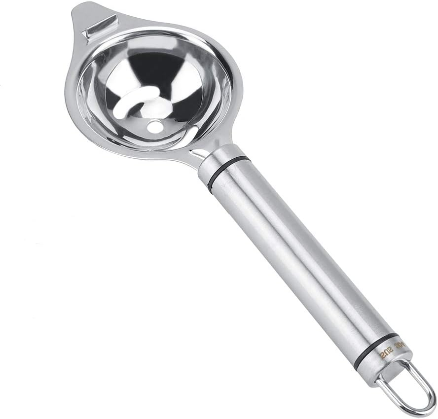 Gadget Cooking Baker Tool Stainless Steel anti Enduring Egg White Yolk Separator Holder Filter Kitchen Tool image number 6
