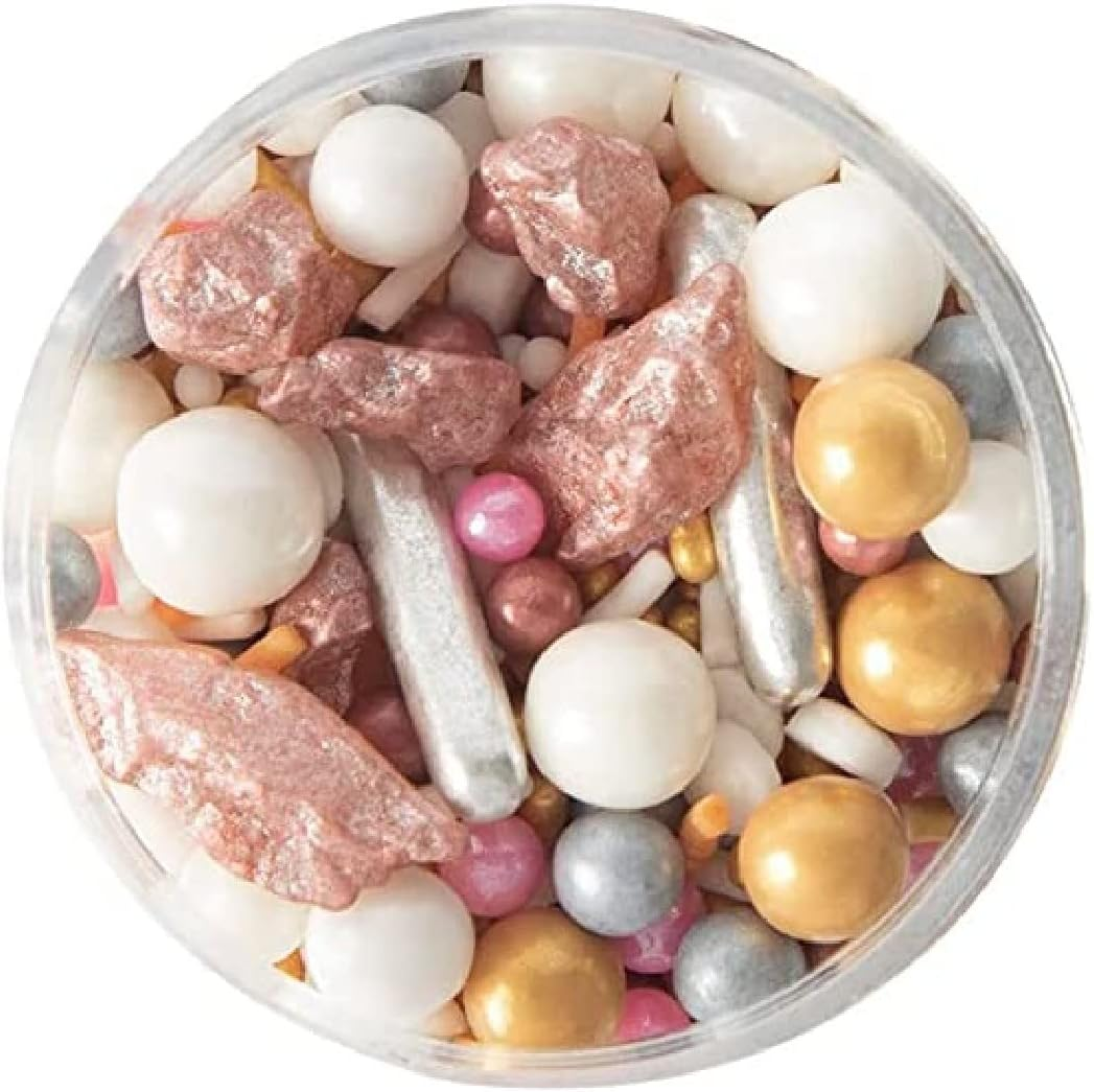 Sprinks Joyeux Noel Sprinkles | 500G | Festive for All Occasions | Decoration for Cakes Cupcakes Cookies Ice Cream and Desserts | Premium Sugar Decor