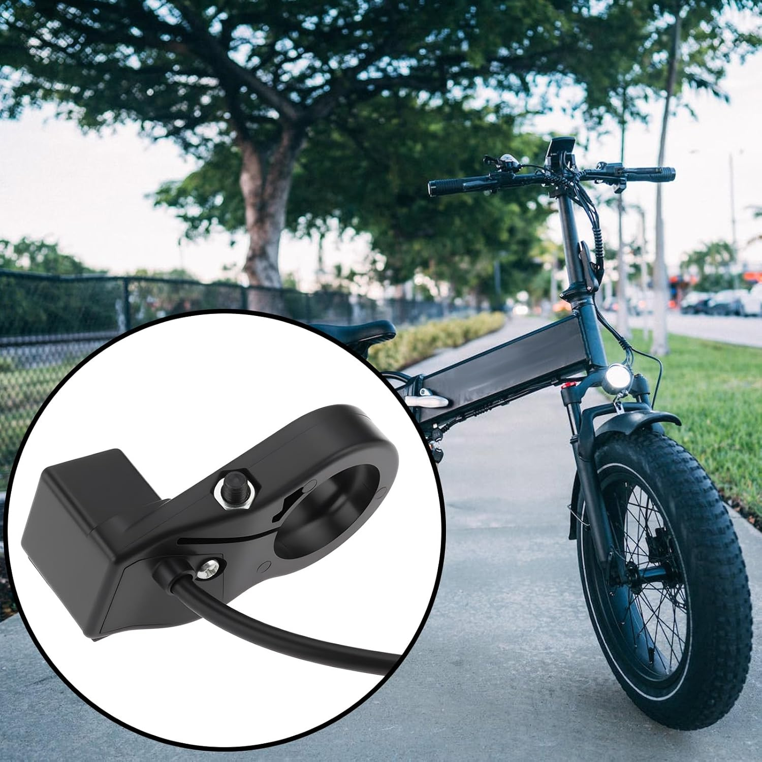 Ecsing 2Pcs 22Mm Handlebar 3 Speed Module Switches for Motorcycle E-Bike Scooters image number 2