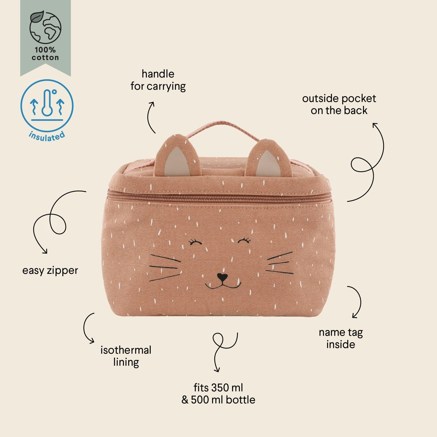 Trixie Mrs. Cat Thermal Lunch Box image number 4