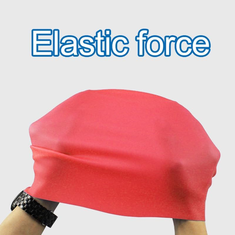 Silicone Swimming Cap Swimming Caps for Men Swim Cap Swimming Cap for Long Hair Novelty Silicone Cap Swim Hats for Women Swimming Cap for Men Bathing Cap image number 4