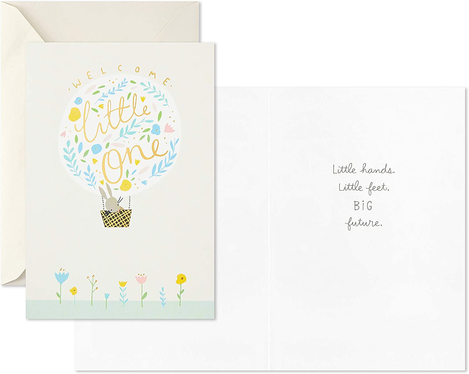 Hallmark Baby Shower Cards Assortment, 12 Cards with Envelopes (Rabbits, Animals, Baby Boys, Baby Girls)