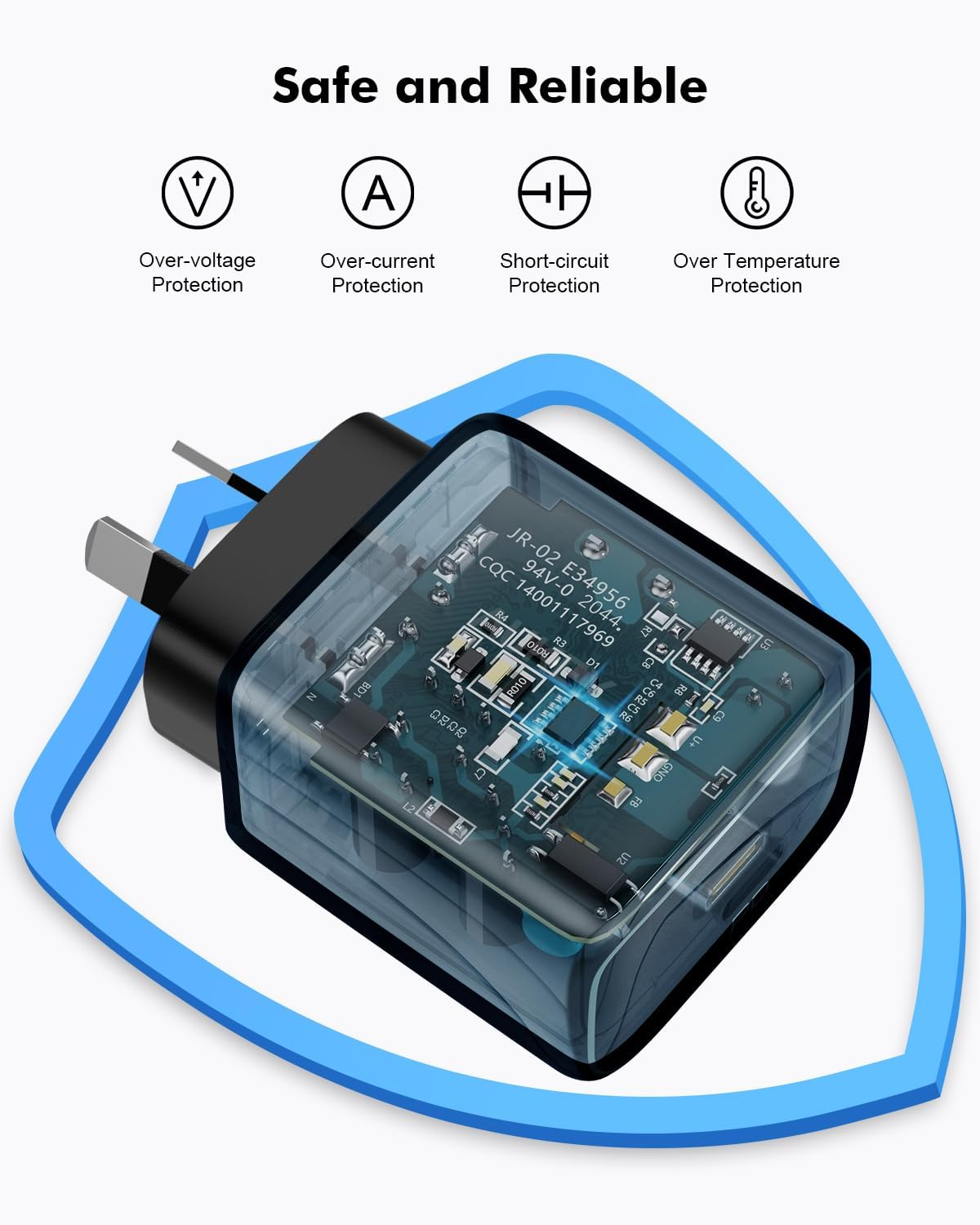 45W USB C Charger for Samsung Charger Type C Super Fast Charging with 6.6FT Type C Cable 2M Compatible with Galaxy S25 Ultra/S25/S24 Ultra/S24/S23 Ultra/S23/S22/S21/S20 Adapter Wall Fast Charger